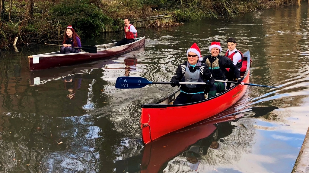 Solihull canoe club Christmas